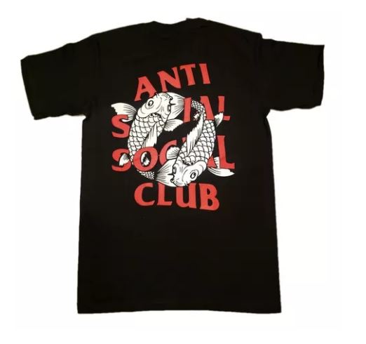 PLAYERA ANTI SOCIAL SOCIAL CLUB FISH - BELICO IMPERIAL