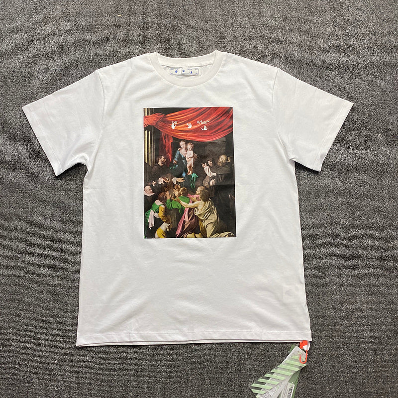 PLAYERA Off-White CARAVAGGIO PAINTING - BELICO IMPERIAL