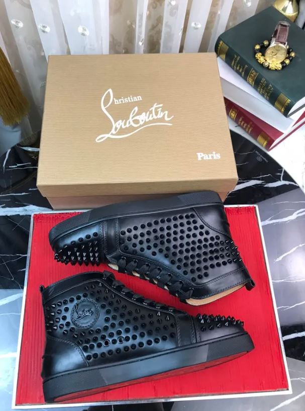 Christian Louboutin SPIKES HIGH - BELICO IMPERIAL