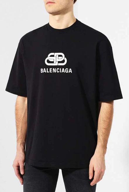 PLAYERA BALENCIAGA BB LOGO - BELICO IMPERIAL