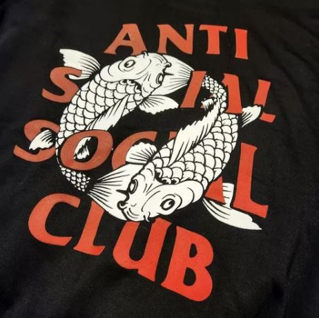 PLAYERA ANTI SOCIAL SOCIAL CLUB FISH - BELICO IMPERIAL