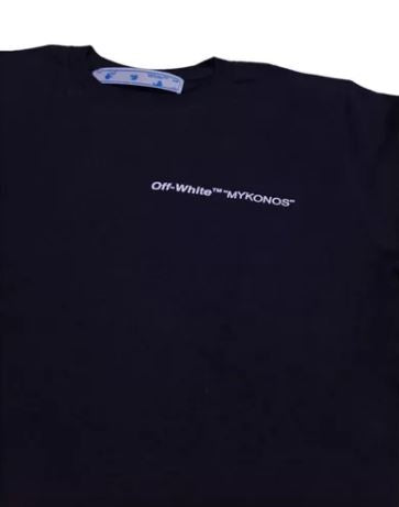 PLAYERA Off-White MYKONOS - BELICO IMPERIAL