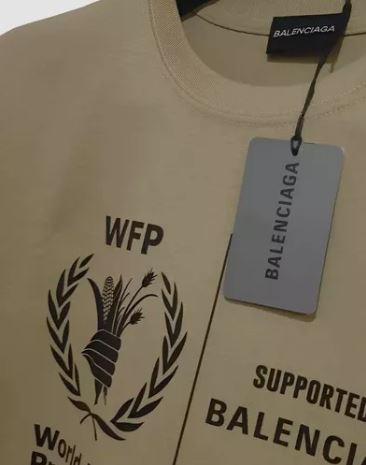 PLAYERA BALENCIAGA WFP - BELICO IMPERIAL