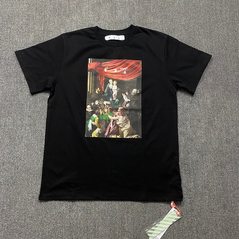 PLAYERA Off-White CARAVAGGIO PAINTING - BELICO IMPERIAL