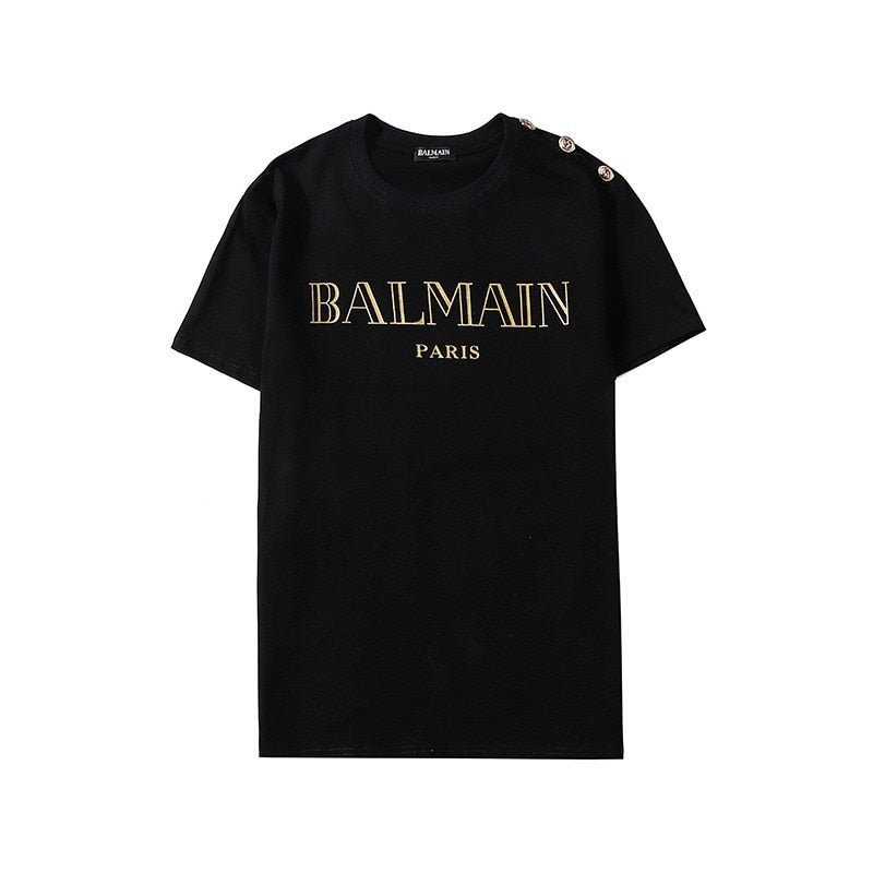 PLAYERA BALMAIN PAIRS - BELICO IMPERIAL